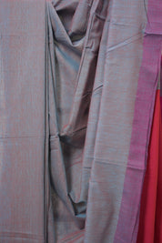 Red & Pink Bengal Cotton Saree - SRMPBCS141