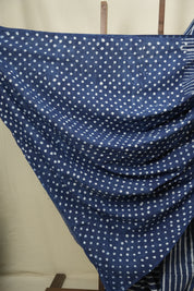 Indigo HBP Cotton Saree - SRICS3794