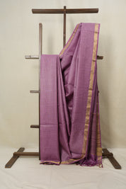 Pink Tussar Silk Saree - SRPTSS1525