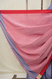 Blue Bengal Cotton Saree - SRBBCS159
