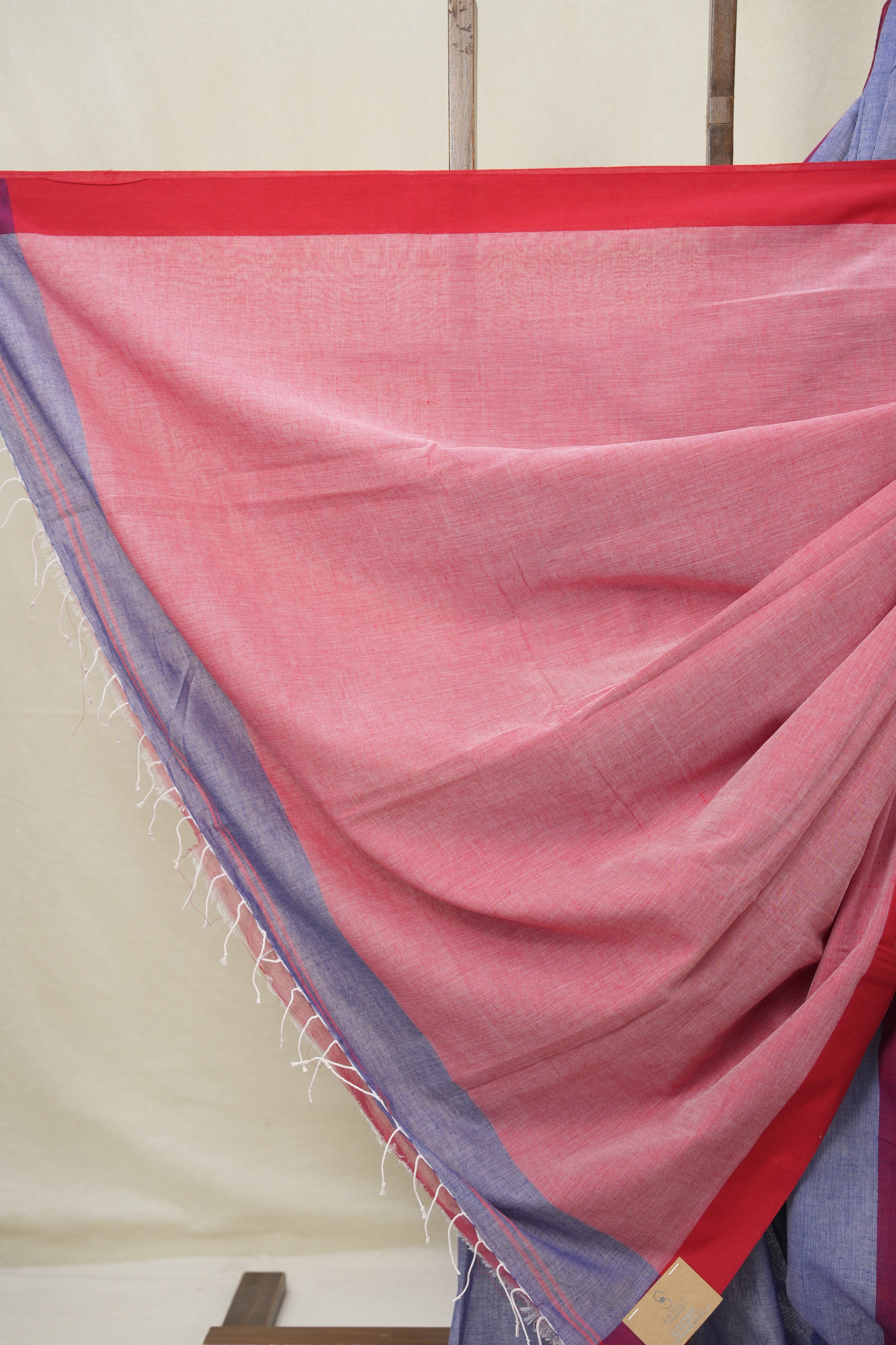 Blue Bengal Cotton Saree - SRBBCS159