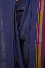 Blue Cotton Ilkal Saree  - SRBCIS667