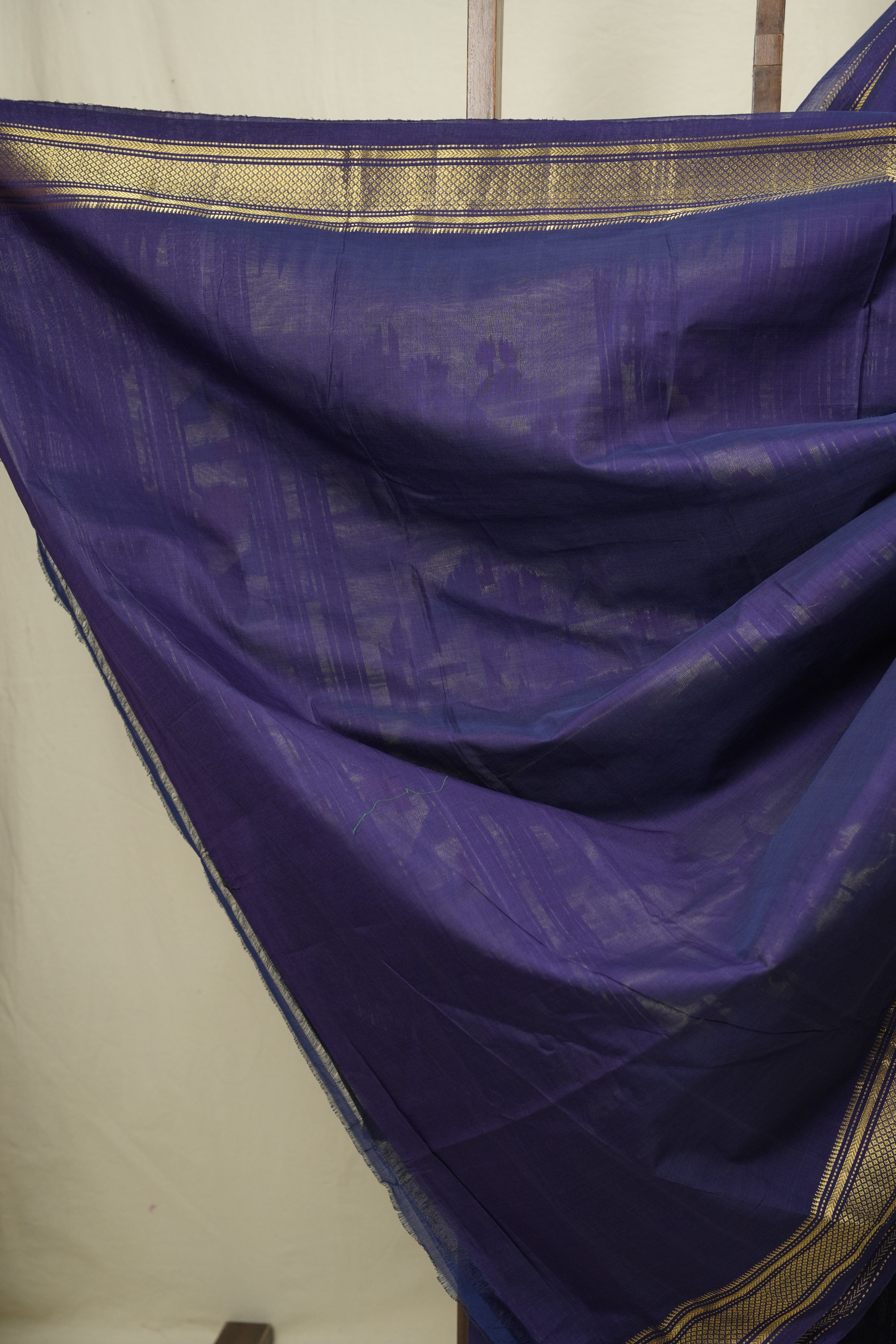 Purple Cotton Paithani Saree - SRPCPS811