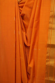 Orange Cotton Paithani Saree - SROCPS782