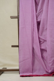 Purple Bengal Cotton Saree - SRPBCS161