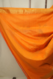 Orange Cotton Paithani Saree - SROCPS782