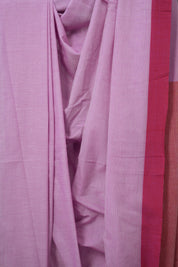 Purple Bengal Cotton Saree - SRPBCS161