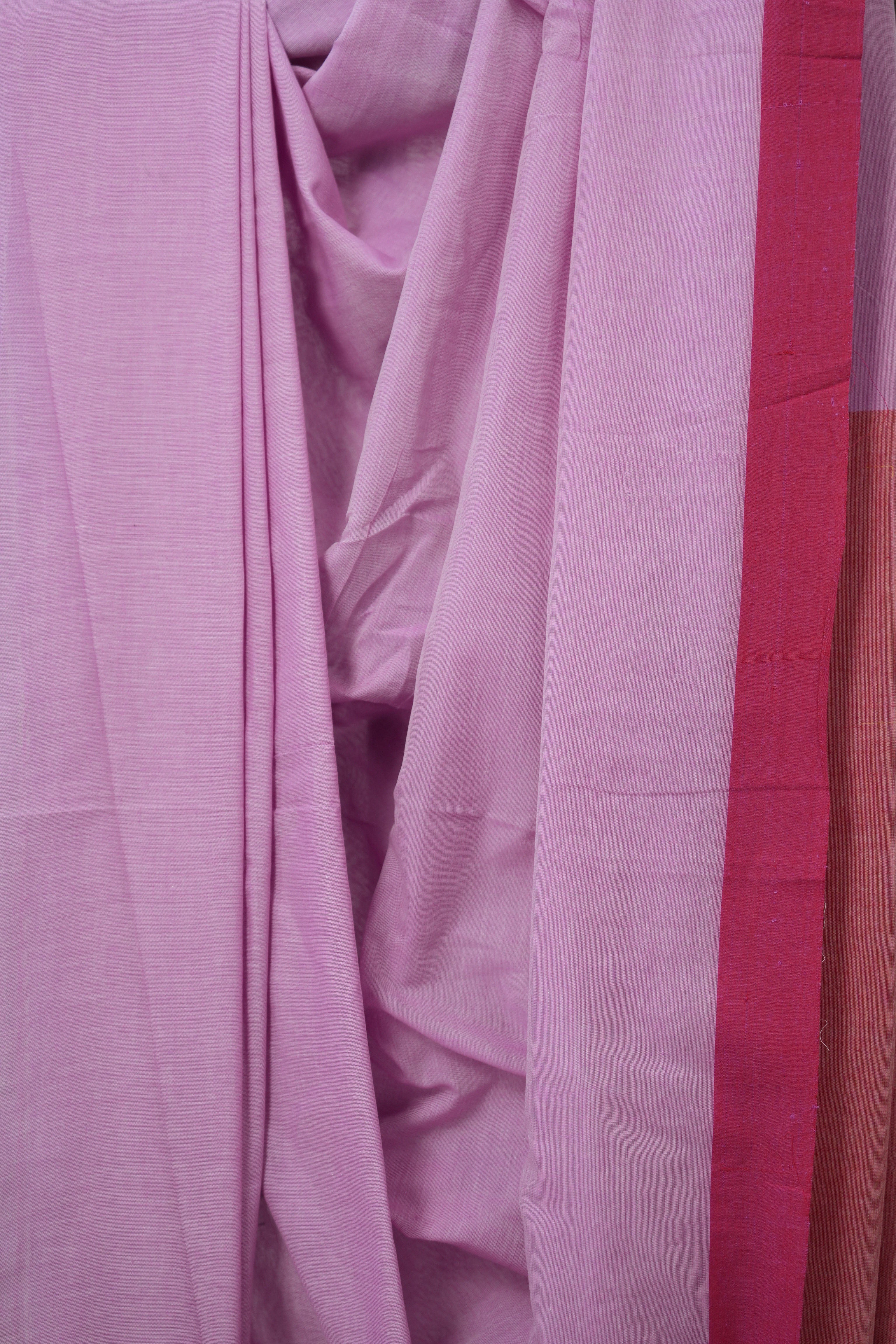 Purple Bengal Cotton Saree - SRPBCS161