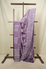 Purple HBP Cotton Saree - SRPCS3790