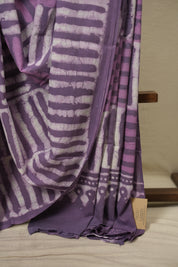 Purple HBP Cotton Saree - SRPCS3790