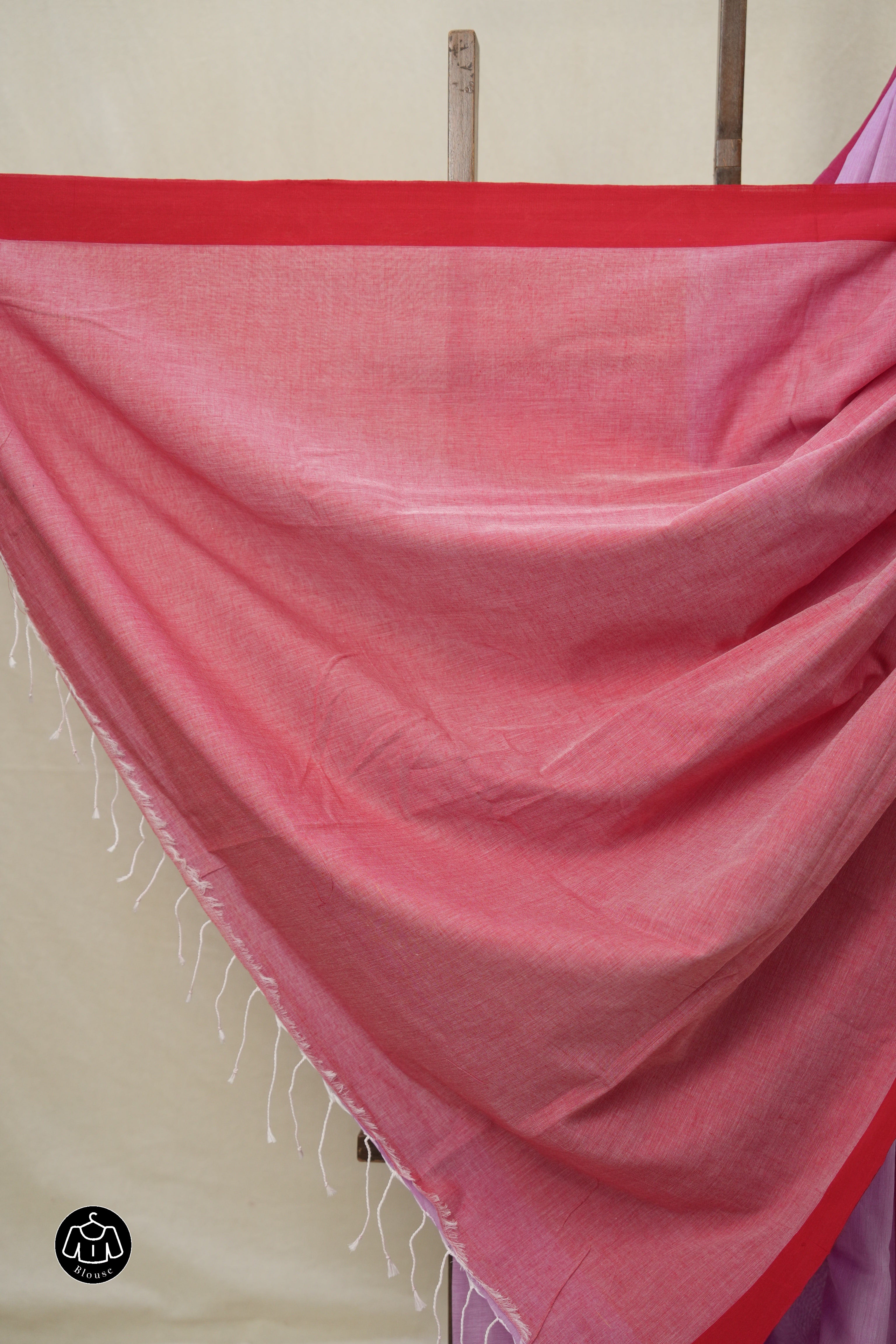 Purple Bengal Cotton Saree - SRPBCS161