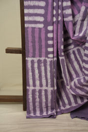 Purple HBP Cotton Saree - SRPCS3790