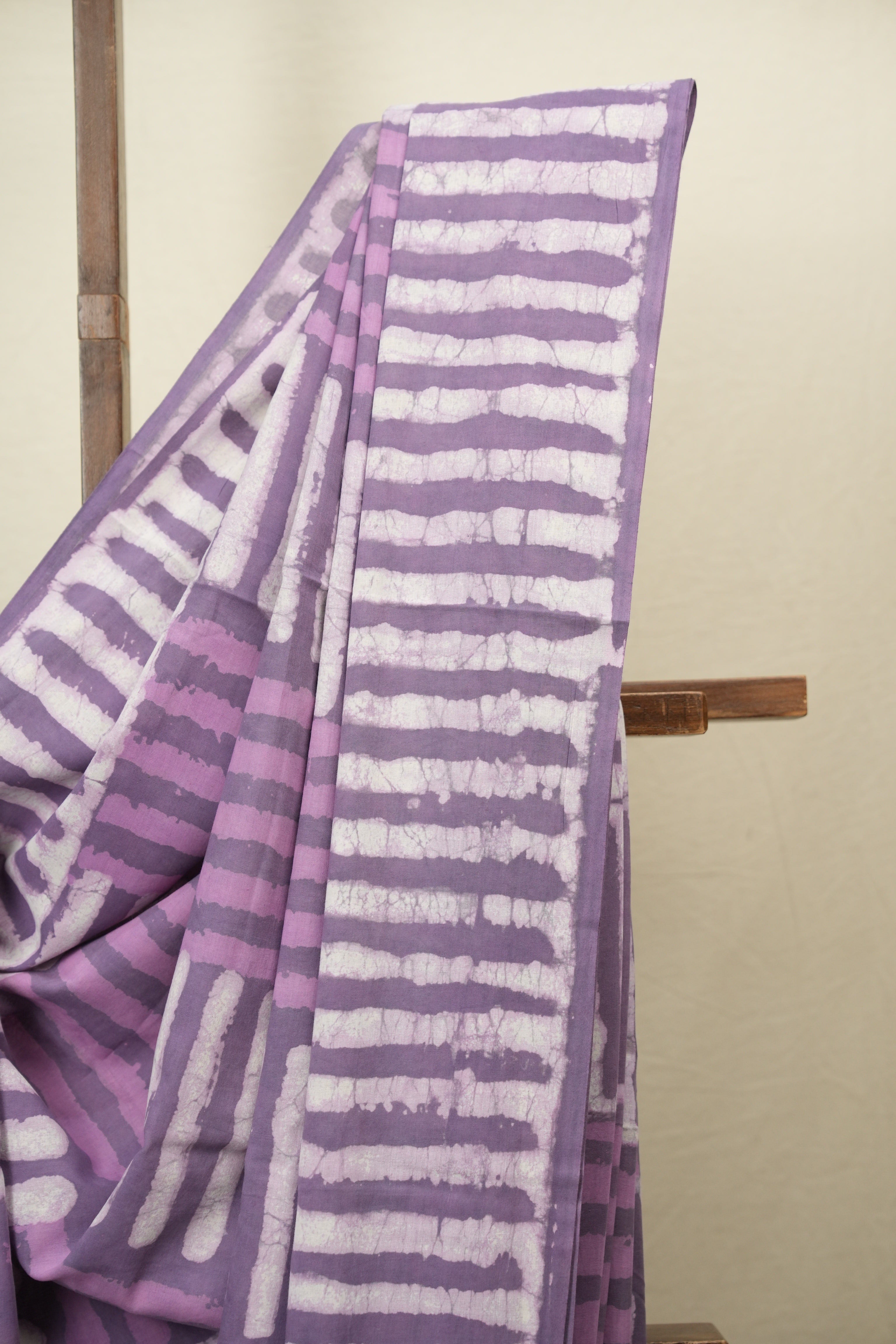 Purple HBP Cotton Saree - SRPCS3790
