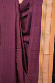 Two Tone Purple Cotton Ilkal Saree  - SRTPCIS661