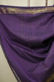 Purple Cotton Paithani Saree - SRPCPS783
