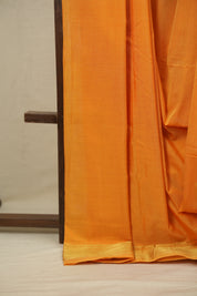 Yellow Cotton Paithani Saree - SRYCPS786