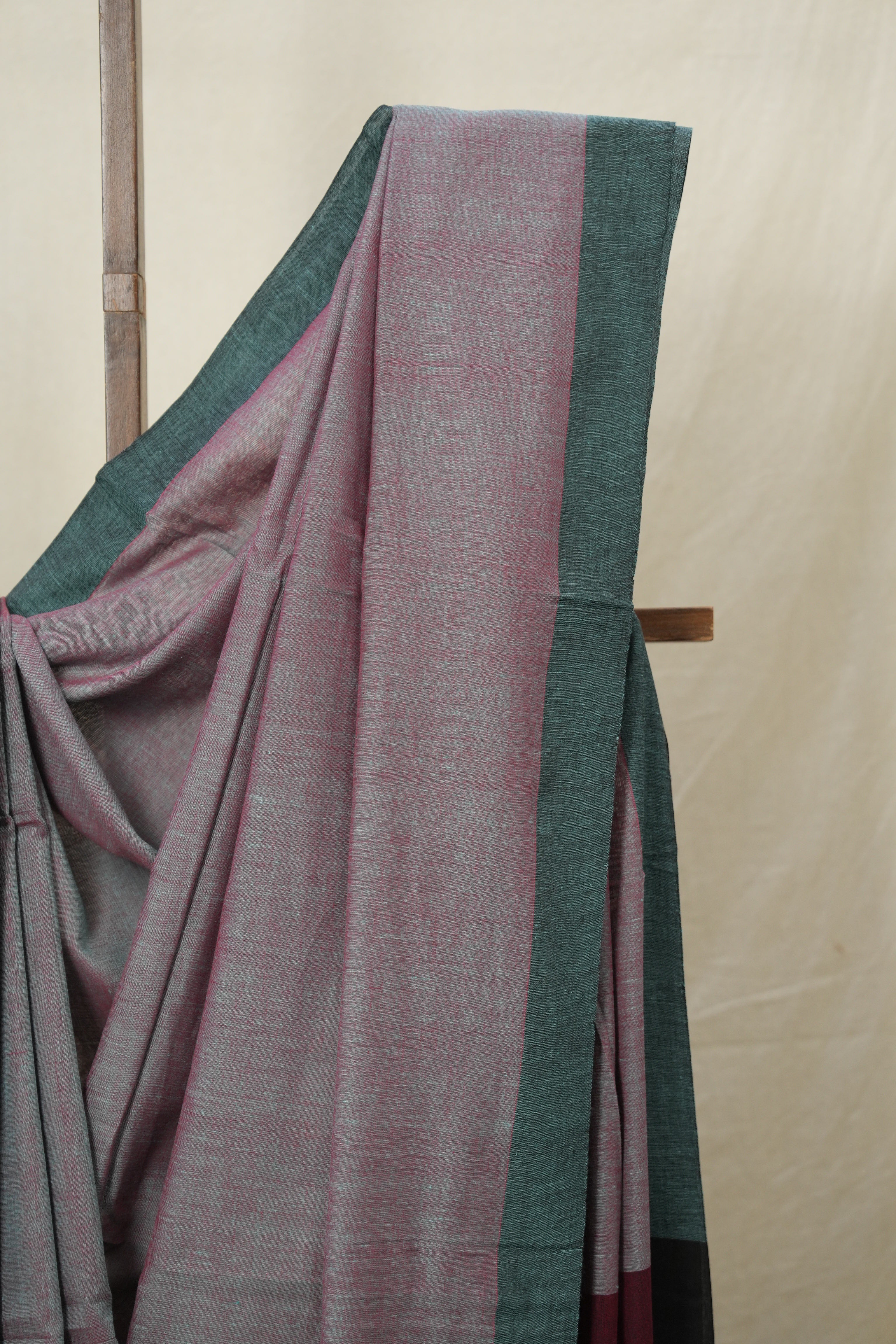 Two Tone Bengal Cotton Saree - SRTTBCS146