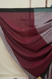 Two Tone Bengal Cotton Saree - SRTTBCS146