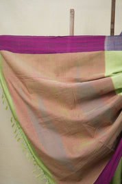 Light Green Cotton Ilkal Saree  - SRLGCIS701