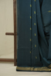 Peacock Cotton Paithani Saree - SRPCPS801