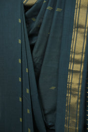 Peacock Cotton Paithani Saree - SRPCPS801
