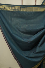 Peacock Cotton Paithani Saree - SRPCPS801