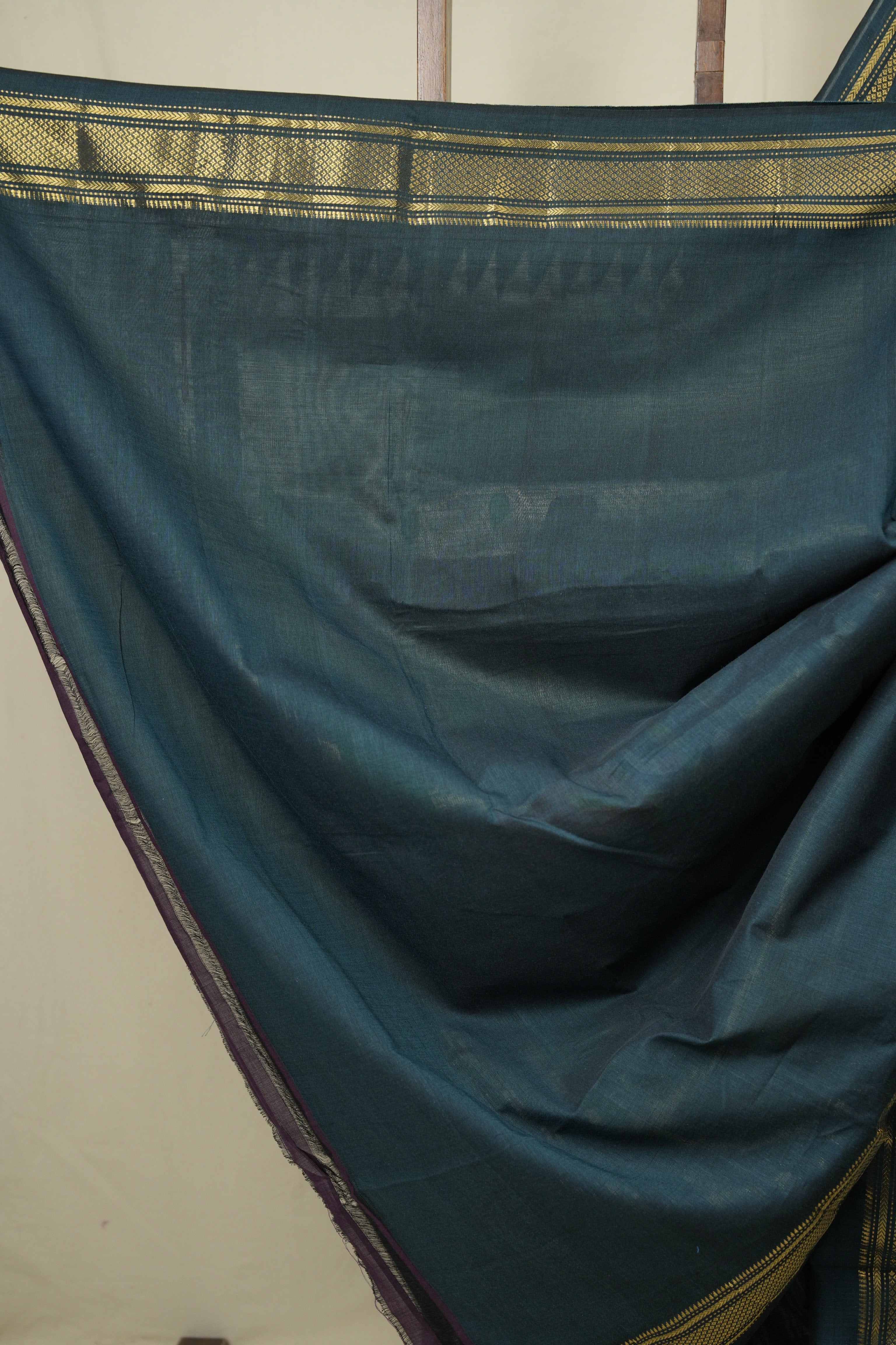 Peacock Cotton Paithani Saree - SRPCPS801