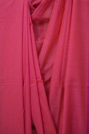 Magenta Pink Bengal Cotton Saree - SRMPBCS140