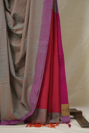 Multicolour  Bengal Cotton Saree - SRMBCS142