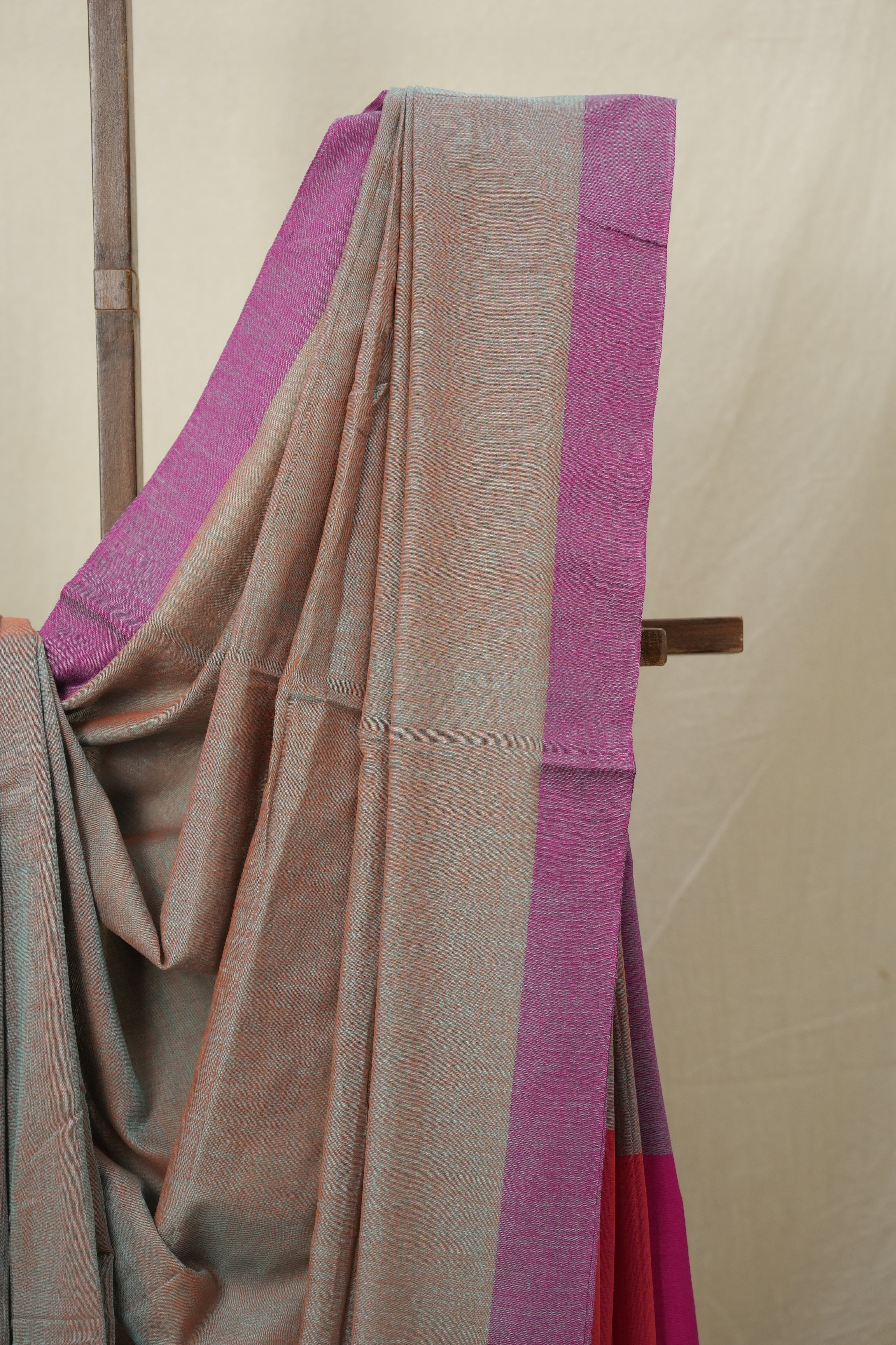 Multicolour  Bengal Cotton Saree - SRMBCS142