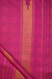 Kshiraja Checkered Kanjeevaram Silk Saree - Saavari -SSKCKSS92