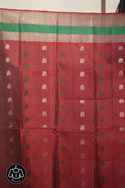 Black Kanjivaram Silk Saree- SRBKSS967