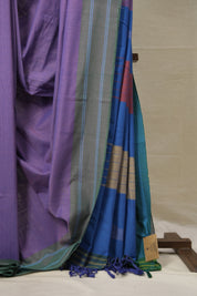 Light Purple Cotton Ilkal Saree  - SRLPCIS669