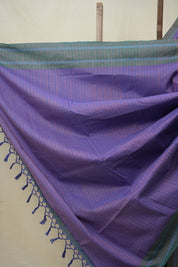 Light Purple Cotton Ilkal Saree  - SRLPCIS669