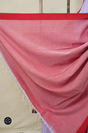 Lavendar Bengal Cotton Saree - SRLBCS156