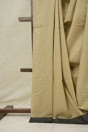 Beige Bengal Cotton Saree - SRBBCS143