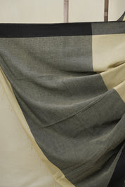 Beige Bengal Cotton Saree - SRBBCS143