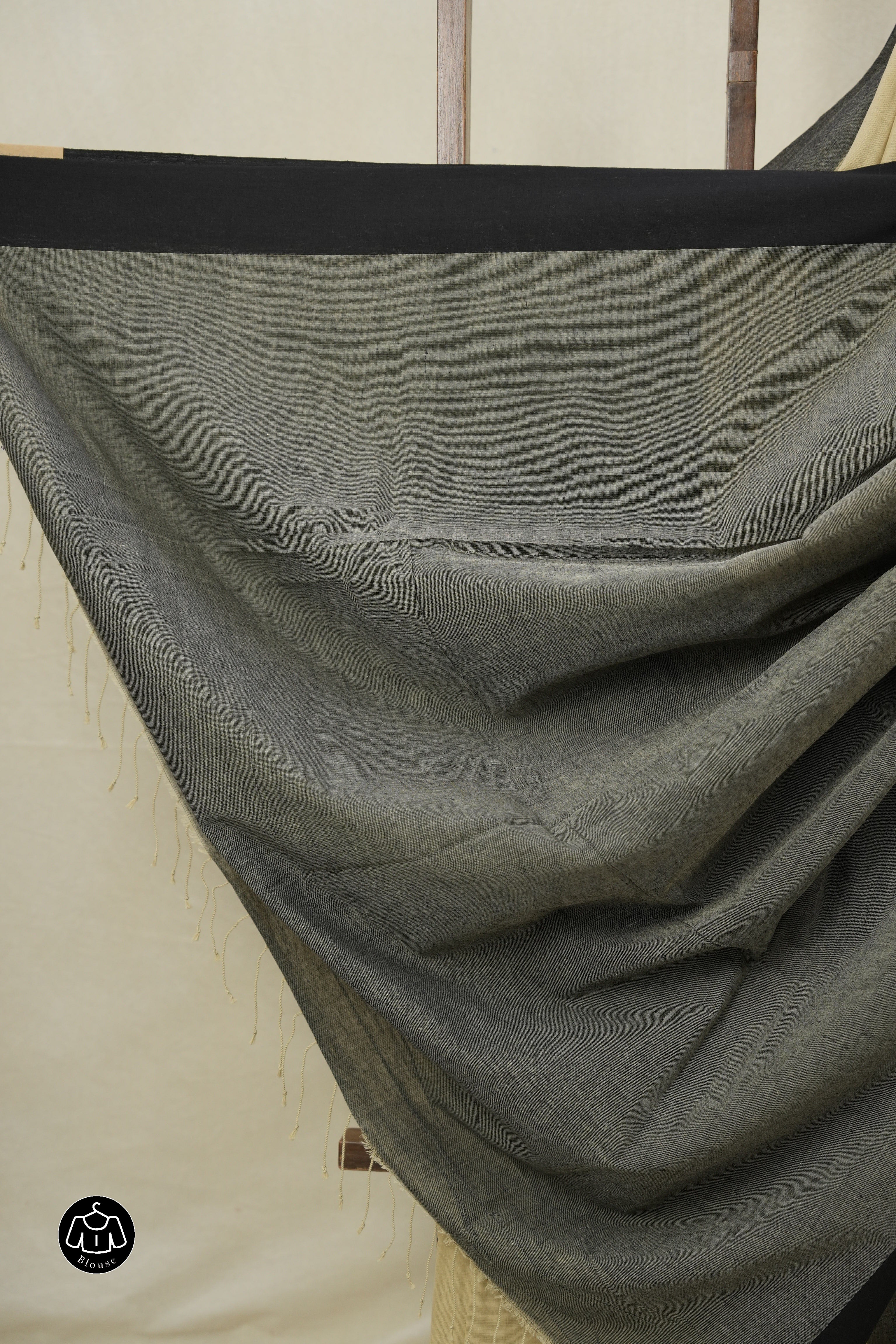 Beige Bengal Cotton Saree - SRBBCS143
