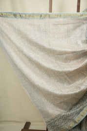 Mint HBP Cotton Silk Saree With Maheshwari Border - SRMCSS1817