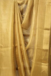 Golden Tissue Tussar Silk Saree - SRGTTSS522