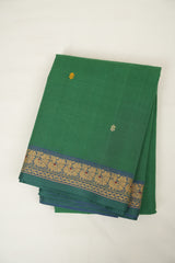 Green kanchi Cotton Saree - SRGKCS1444