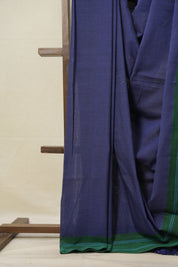 Blue Cotton Ilkal Saree  - SRBCIS668
