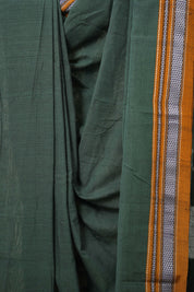 Green Cotton Ilkal Saree  - SRGCIS664