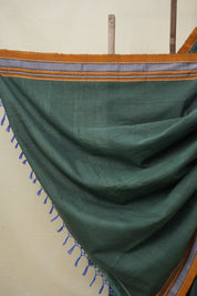 Green Cotton Ilkal Saree  - SRGCIS664