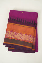 Pink Kanchi Cotton Saree - SRPKCS1387