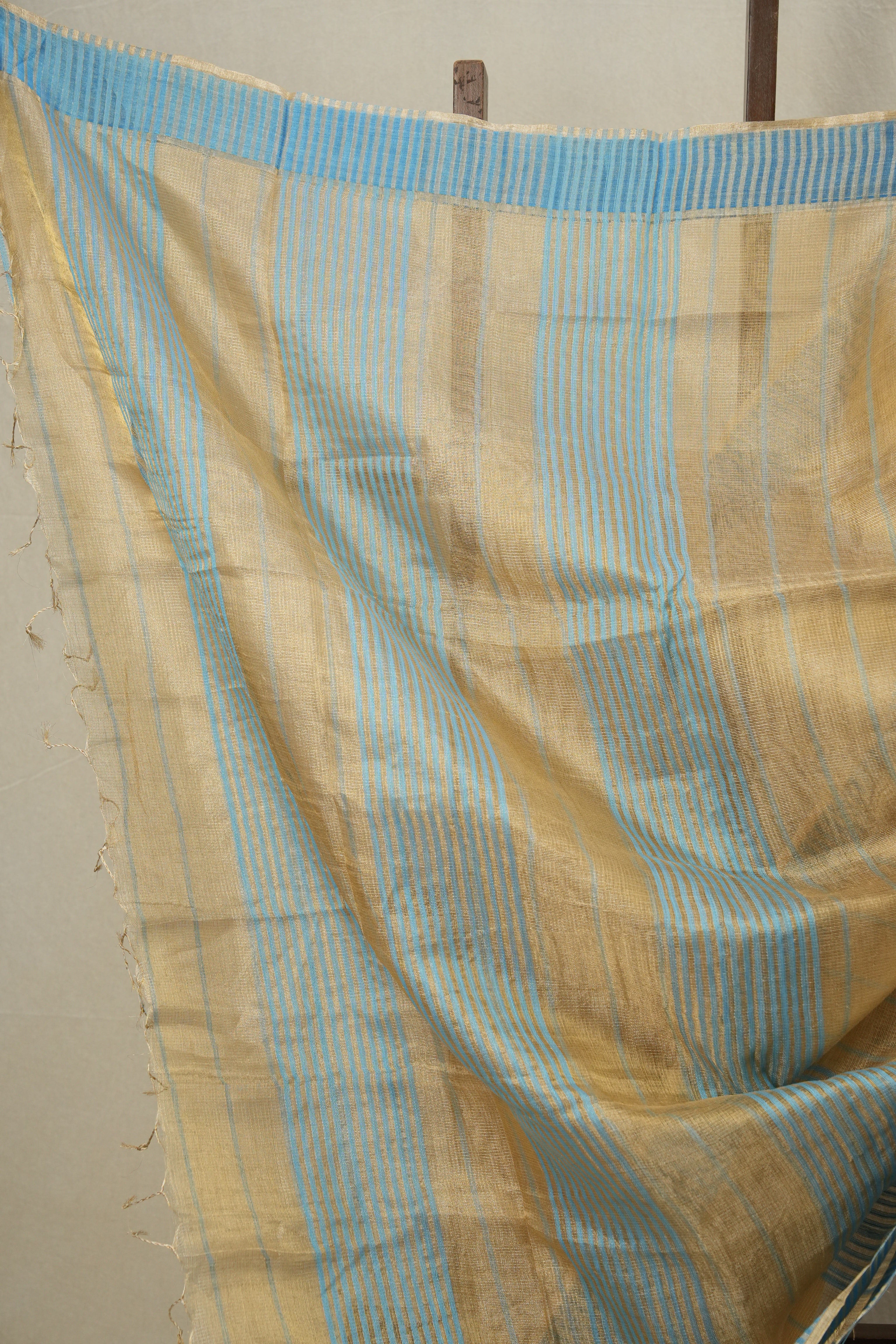 Golden Tissue Tussar Silk Saree - SRGTTSS528