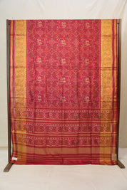 Red Rajkot Patola Silk Saree - SRRRPSS571