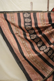 Red HBP Cotton Silk Saree With Chanderi Border - SRRCSS1393