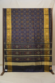 Indigo Blue Rajkot Patola Silk Saree - SRIBRPSS577