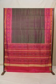 Dual Tone Rajkot Patola Silk Saree - SRMDTRPSS567